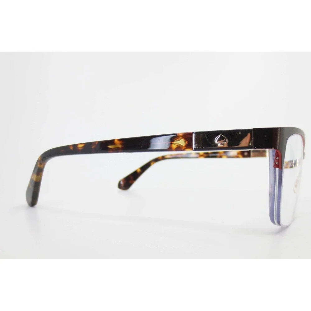 Kate Spade New York Glorianne WR9 Burgundy Tortoise Cat Eye Eyeglasses 53-16-140